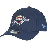 New Era Casquette NBA Oklahoma City Thunders Adjustable 9Forty Bleu marine