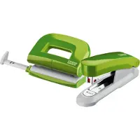 Novus LOT perforateur et agrafeuse Evolution Twin Set fresh , vert