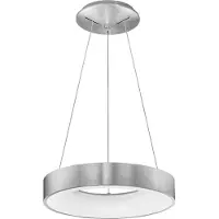 Lyora Suspension Rando Thin gris argenté Ø 38cm