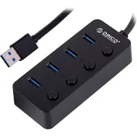 ORICO W9ph4-u3-v1 Usb 3.2 Gen 1 (3.1 Gen 1) Type-a 5000 Mbit/s Noir