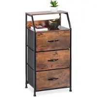 Relaxdays Meuble étagère (45 x 30 x 92 cm)