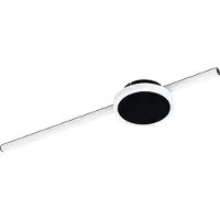Eglo Plafonnier LED noir Sarginto