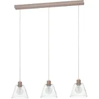 Eglo Lampe suspendue pour table à manger Copley or rose