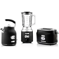 WESTINGHOUSE Retro Frühstücksset, 2-Schlitz Toaster, Wasserkocher, Standmixer