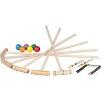 Relaxdays Jeu de croquet (2 - 6 Joueur)