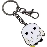 Harry Potter Hedwig Keyring, Blanc, Noir, Multicolore, Argent