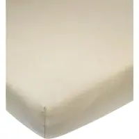 Meyco Home jersey drap-housse 120x200 sable (120x200 cm)