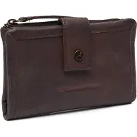 The Chesterfield Brand Cuir porte-monnaie Amalfi Wallet Brown marron foncé