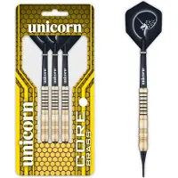 Unicorn Core Brass fléchettes souples 1 jeu (18 g)