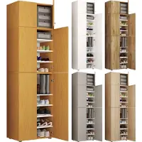 VCM XXL Armoire à chaussures en bois Armoire à chaussures Lona 9f A XXL Armoire à chaussures en bois Armoire à chaussures Lona 9f A