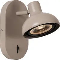 Lucide SENSAS - Projecteur mural - 1xES111 - Beige 30997/11/38 (GU10)