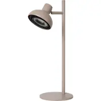 Lucide Sensas - lampe à poser - Ø 18 x 46,7 cm - beige