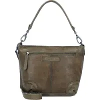 The Chesterfield Brand Cuir sac à épaule bandoulière Lucy Small Hobo Bag Olive Green