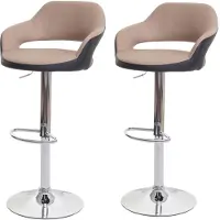 MCW Tabouret de bar -F16 (lot de 2)