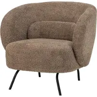 Bloomingville Chaise Harry | Marron | Polyester | 82059689