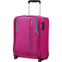 American Tourister trolley Sea Seeker Upright Underseater TSA Trolley Deep Fuchsia rose 45cm