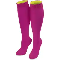 Normani Chaussettes montantes jaune / éosine