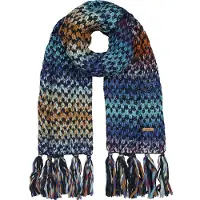 Barts Nicole Scarf Bleu Homme,Femme