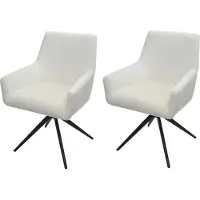 MCW Chaise de salle à manger -L91 (lot de 2)