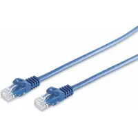 S-Impuls Câble patch Keystone RJ45 CAT 7 brut U/UTP, bleu, 20 m