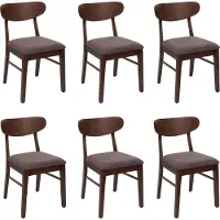 MCW Chaise de salle à manger -M59 (lot de 6)