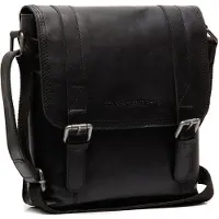 The Chesterfield Brand Cuir sac à épaule bandoulière sac à épaule Adelanto Flapoverbag Black noir