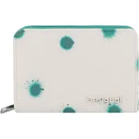 Desigual Porte-monnaies 'MONE_NEW SPLATTER MAYA' turquoise / vert / pétrole / blanc