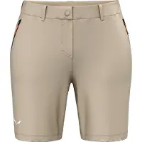 Salewa Puez Talvena Durastretch Shorts Beige XS Femme