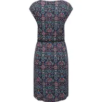 Ragwear Robe 'Lilithe Ikat' bleu foncé / rose