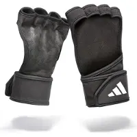 Adidas Fitness Open Back Training Gloves Noir,Gris M