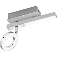 Eglo Spot LED Cardillio 1 22,5 cm gris métallisé