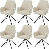 MCW Chaise de salle à manger -G67 (lot de 6)