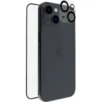 Muvit Protection d'écran en verre trempé Muvit Tiger Glass + Protection caméra pour iPhone 14