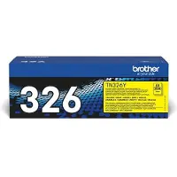 Brother TN326Y - jaune - originale - cartouche de toner