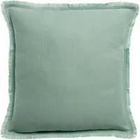 Vivaraise Coussin Uni Laly Opaline 45 X 45 Cm Vivaraise