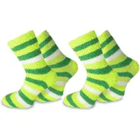 Normani Chaussettes vert / vert clair / blanc