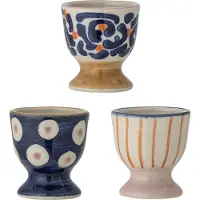 Bloomingville Eviaya, Coquetier, Bleu, Multicolore