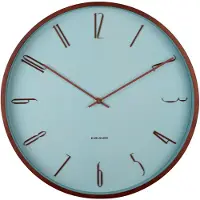 Karlsson - Horloge murale Scandia - Bleue - Ø40cm