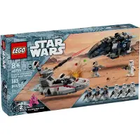 LEGO Vaisseau de transport impérial contre Speeder éclaireur rebelle - Star Wars 40755
