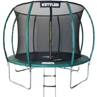Kettler Trampoline d'extérieur « Jump 305 » bleu marine et vert, 305 cm