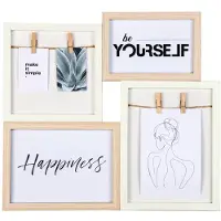 Hama Mdf 100767 Wood Photo Frame Blanc