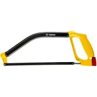 Topex Scie à métaux - TOPEX - 10A145 - Longueur de lame 300 mm - Couleur jaune - Ergonomique