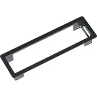 Bachmann POWER FRAME Cadre d'encastrement Small 3x, noir