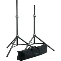 K&M 21459 Speaker Stand Pack Black