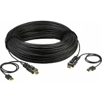 Aten Rallonge HDMI (100 m), Câble vidéo, Noir