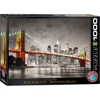Eurographics Puzzle New York - Pont de Brooklyn 1000 pièces
