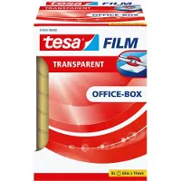 TESA Film , Ø 76 mm, 66 m x 19 mm, transparent