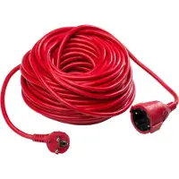 As Schwabe Rallonge rouge 25m Type de câble : H05VV-F 3G 1,5