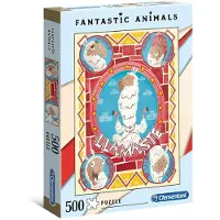 Clementoni Puzzle - Llamaste, 500 pièces