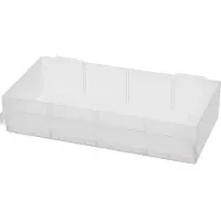Raaco Tiroir de rechange Type150-3 L279xP155xH64 mm transparent, 104708